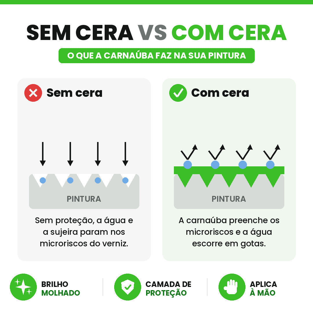 Cera de Carnaúba Polidora