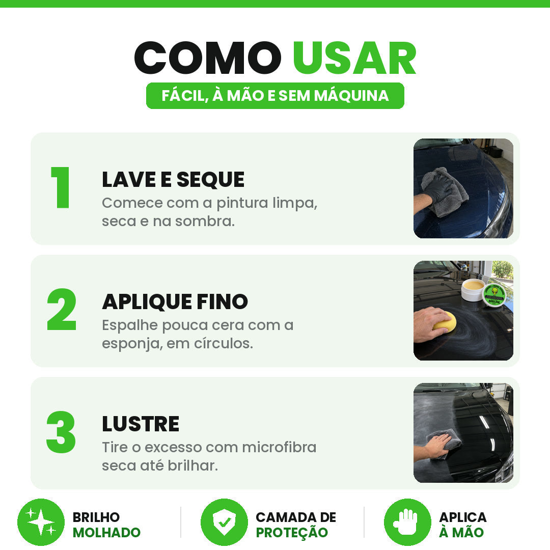 Cera de Carnaúba Polidora