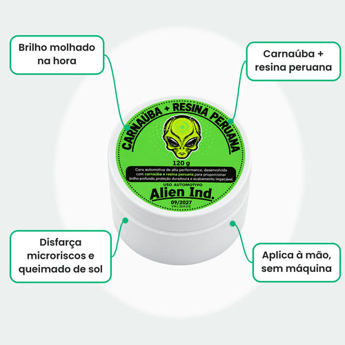 Cera de Carnaúba Polidora