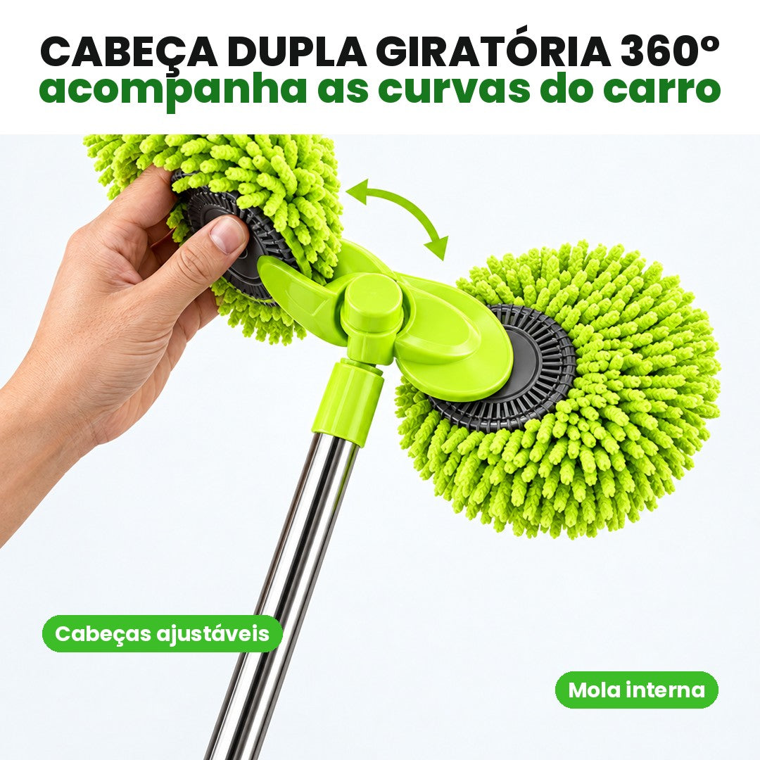 Esfregão Duplo para Lavagem Automotiva